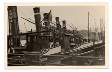 Foto Dampfschlepper BREEZAND Rotterdam Niederlande ca. 1930 Hafenschlepper