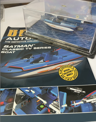 Eaglemoss batboat - eaglemoss,