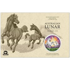 Australien 1 $ 2026 Lunar