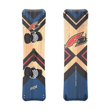 F2  Kiteboard Ride Classic Lightwind Wood 148 cm Blau 2024/25