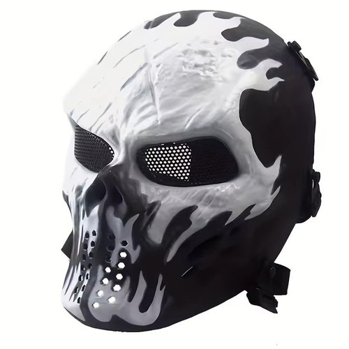 Halloween schädelmaske - halloween,