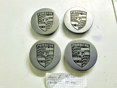 Porsche nabendeckel aus alu - nabendeckel, alu.