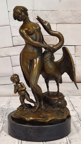 Milo bronze leda schwan - bronze,
