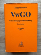 Kopp/Schenke, VwGO Kommentar, 29. Auflage, 2023