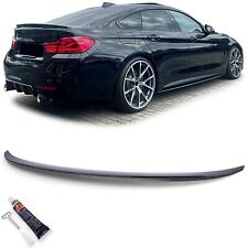 Sport Heckspoiler Lippe Schwarz Glanz passend für BMW 4er F36 Gran Coupe ab 14