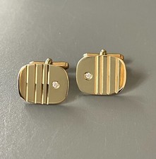 ZEITLOSE MANSCHETTENKNÖPFE 333/-GELBGOLD   Wert EUR 798,-