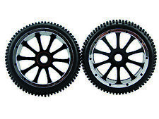 Amewi Reifen inkl. Felgen Hinterrad, 2 Stück komplett, Pitbull X 004-51003