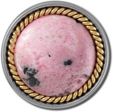 NOOSA-Amsterdam ORIGINAL Chunk RHODONITE TWIST