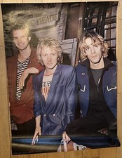 5 Poster Plakate The Police Sting 80er erste Hand Musik Tour Konzert erste Hand