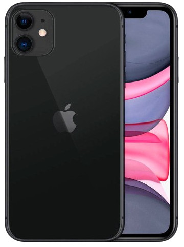 Apple iphone schwarz 128gb - apple, 11