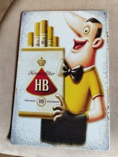 Werbung blechschild hb - blechschild,