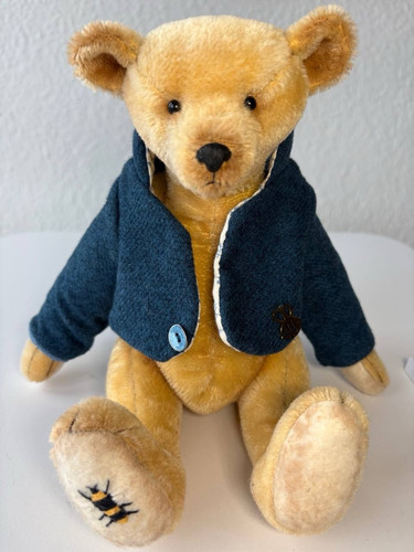 Teddybär aus gelbem