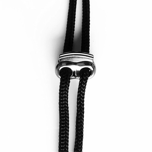 Loch kordelstopper metall - 2,