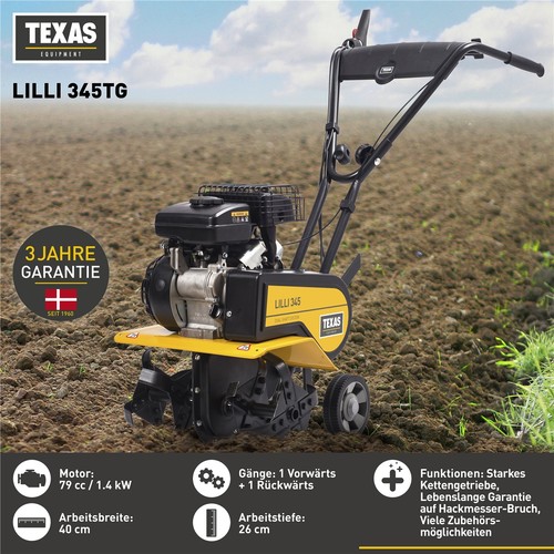 Texas gartenfräse motorhacke - gartenfräse,