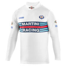 SPARCO Langarm T-Shirt im Martini Racing design Weiß Rennsport