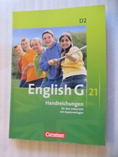 Cornelsen English G21 D2 Handreichungen für den Unterricht  mit Kopiervorlagen