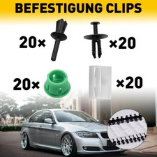 80x Schwellerclips Befestigungs Clips Kit Seiten Schweller für BMW 3er E36 E46