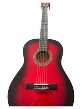 MSA Akustikgitarre Rot C10R Kinder Anfänger Gitarre
