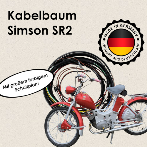 Kabelbaum simson sr1 - simson, sr2e