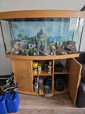 Aquarium 240l mit Unterschrank,Pumpe,Deko