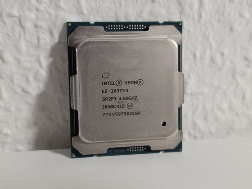 Intel xeon e5 2637v4 - ✅,