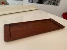 Denmark_Vintage _Teakholz_Tablett_ Platte -Mid Century_1960er Jahre