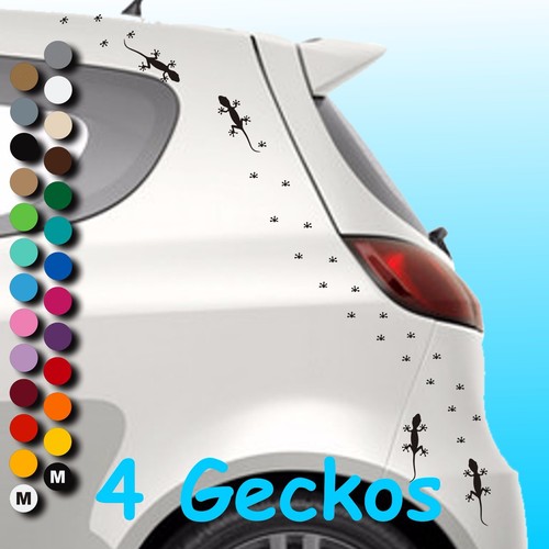 A20 aufkleber geckos mit - aufkleber,