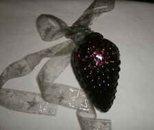 Deko-Glas-Traube/Zapfen zum Hängen, neu