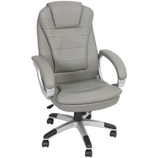 Chefsessel grau bürostuhl - chefsessel,