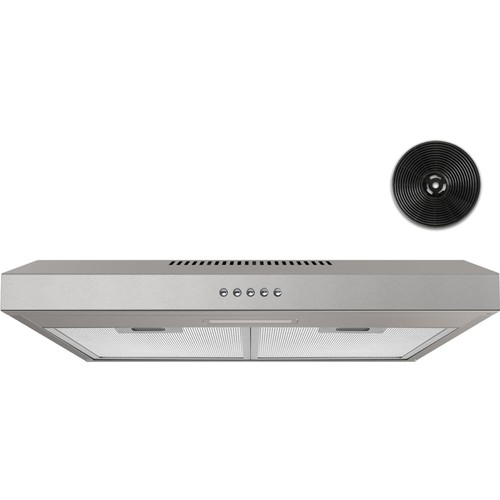 Dunstabzugshaube 60cm silber - 60cm,