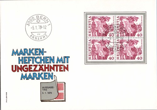Schweiz brief sst bern 1979 - schweiz,
