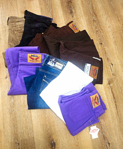 Restposten 9stk damenhosen - restposten,