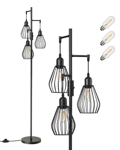 Stehlampe industrie look - stehlampe, industrie-look