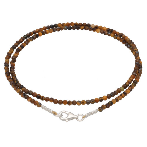 Tigerauge perlenkette - 2,