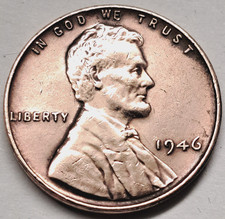USA 1 Cent 1946, Bronze, ss+
