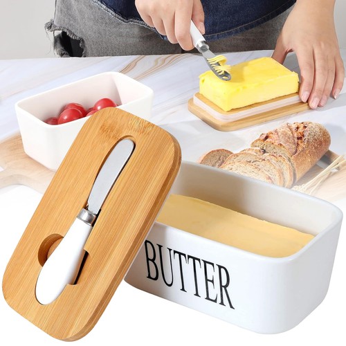 Butterschale mit messer - mit, im