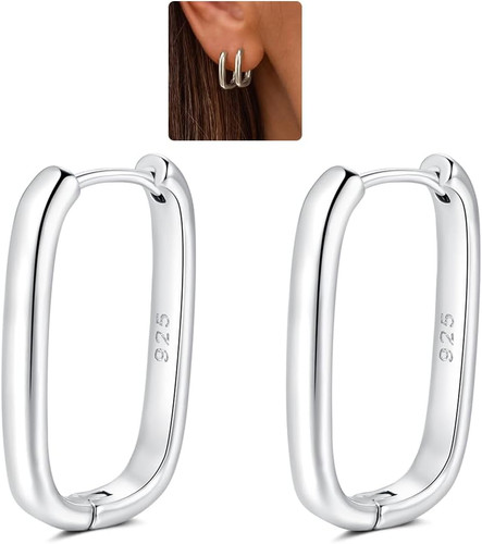 Creolen silber 925 ohrringe - silber,