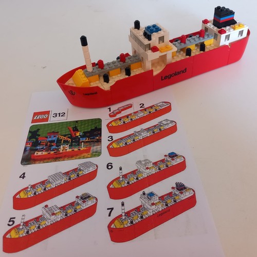 Lego 312 legoland tankschiff - 312,