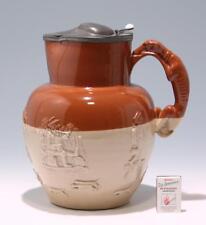 Große Kanne mit aufgelegter Dekoration - England circa 1880