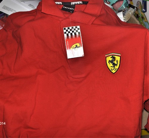Ferrari polo shirt logo l - ferrari, gr.