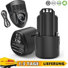 2x 4,0 Ah Lithium Akku für