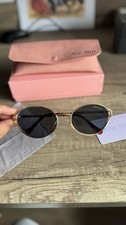 MIU MIU Sonnenbrille oval