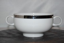 Suppentasse 11 cm Plus Silber Platinrand Rosenthal