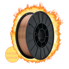 MIG MAG Schweißdraht Schutzgas Stahldraht 0,8 mm ER70S-6 SG2 Drahtrolle 5 kg