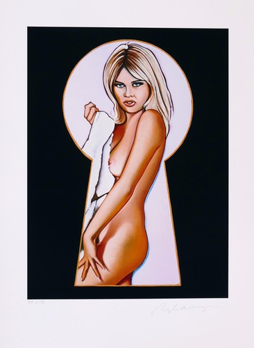 Mel ramos peek - mel, ramos,