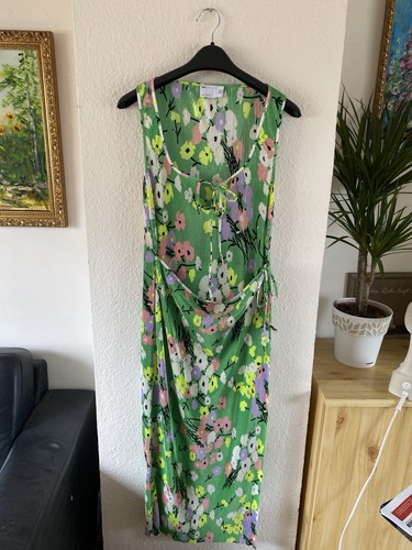 Asos maxikleid damen grün - maxikleid,