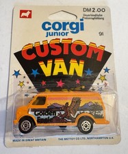 Corgi Junior 91 GOLDEN EAGLE Chevrolet Van 1976 OVP in Blisterverpackung UK