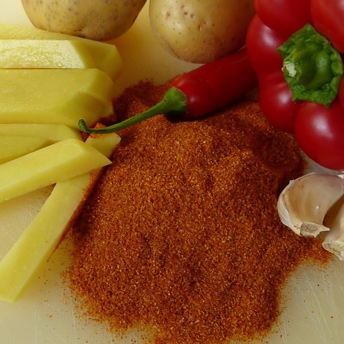 Pommes gewürz frites - pommes, gewürz,