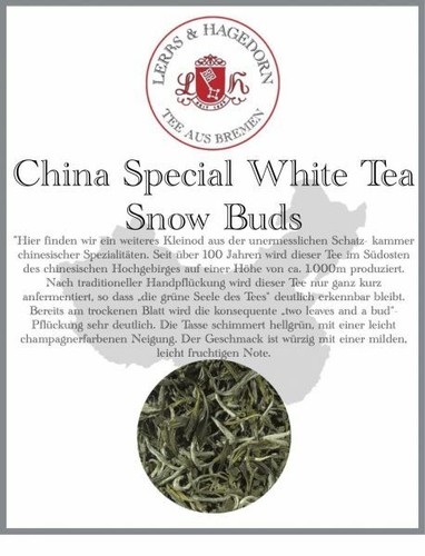 Weißer tee china special - tee,