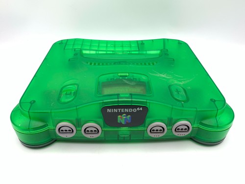 Nintendo n64 jungle green - n64,